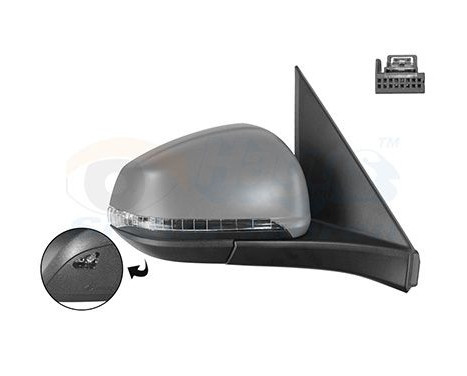 RETROVISOR EXTERIOR CON BOBINA ELÉCTRICA 5717818 Hagus