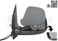 Retrovisor exterior con bobina eléctrica 5791817 Hagus