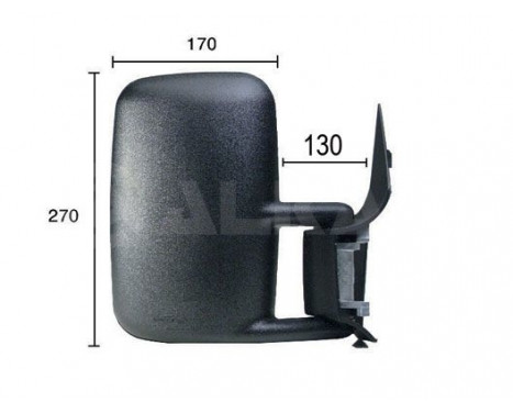 Retrovisor exterior derecho completo 9202966 Alkar