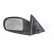 Retrovisor exterior DERECHO COMPLETO No regulable desde DERECHO INTERIOR 5215804 Hagus, Miniatura 2