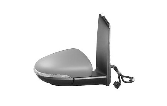 Retrovisor exterior derecho eléctrico con imprimación, calefactable, 11 pines 5735818 Hagus