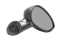 Retrovisor exterior derecho eléctrico NEGRO 1604806 Hagus