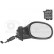 Retrovisor exterior derecho eléctrico no CALEFACTADO con ORIFICIO PARA SENSOR 0925808 Hagus, Miniatura 2