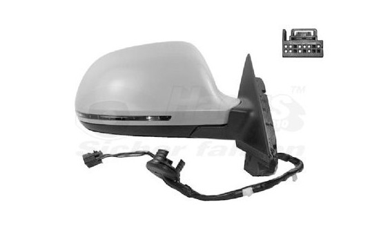 Retrovisor exterior ELÉCTRICO DERECHO A4 hasta 05/2009 0327808 Hagus, Imagen 2