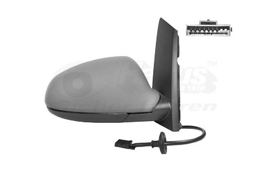 Retrovisor exterior ELÉCTRICO DERECHO Astra J abatible / Térmico / imprimado / 7 pines 3749818 Hagus, Imagen 2