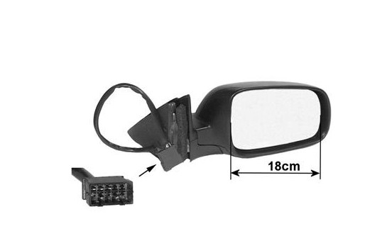 Retrovisor exterior eléctrico derecho VW Passat B5 5836818 Hagus