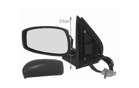 Retrovisor exterior eléctrico izquierdo 1626817 Hagus