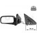 Retrovisor exterior eléctrico izquierdo 4/5 puertas 3317815 Hagus, Miniatura 3