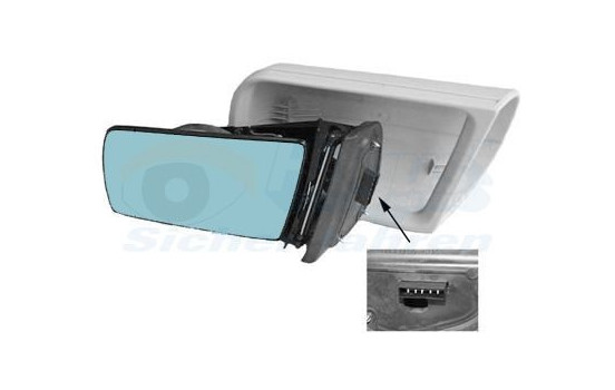 Retrovisor exterior eléctrico izquierdo 4/96-9/99 3031807 Hagus, Imagen 2