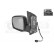 Retrovisor exterior eléctrico izquierdo, asférico 5867807 Hagus, Miniatura 2