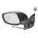 Retrovisor exterior eléctrico izquierdo calefactable 5432807 Hagus, Miniatura 2