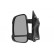 Retrovisor exterior eléctrico izquierdo calefactable + sensor de temperatura 1651805 Hagus
