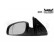 Retrovisor exterior eléctrico izquierdo Imprimación / Térmico / 13 pines 3768827 Hagus, Miniatura 2