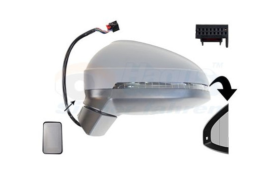 Retrovisor exterior *HAGUS* 0346827