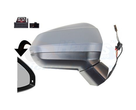 Retrovisor exterior *HAGUS* 0374808