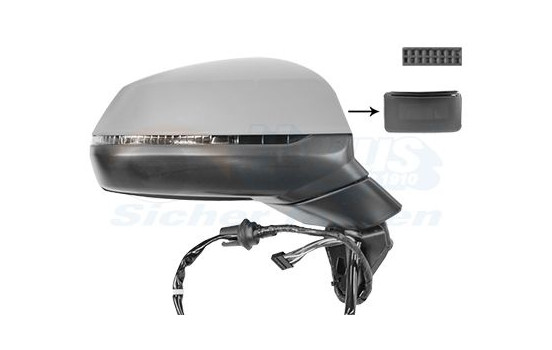 Retrovisor exterior *HAGUS* 0386818, Imagen 2