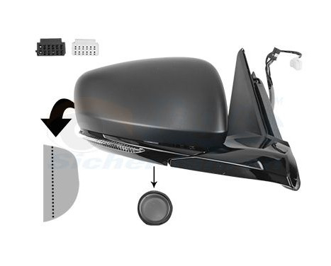 Retrovisor exterior *HAGUS* 4317818