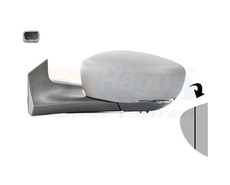 Retrovisor exterior *HAGUS* 4365807