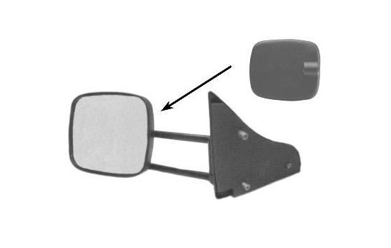 Retrovisor exterior IZQUIERDO COMPLETO -9/95 COMBO CON BRAZO 3788801 Hagus