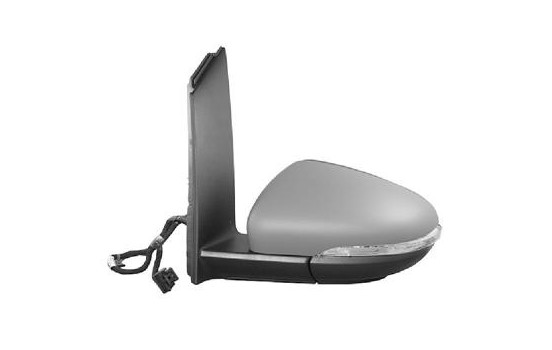 Retrovisor exterior izquierdo eléctrico Imprimación, Calefactable, ASF, 11 pines 5735817 Hagus