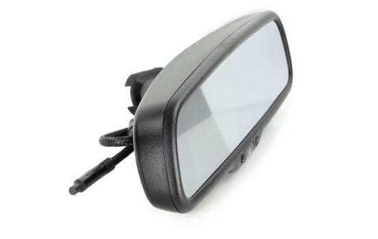 Monitor de espejo de 4,3 pulgadas con función manos libres Bluetooth y 2 entradas de vídeo., Imagen 2