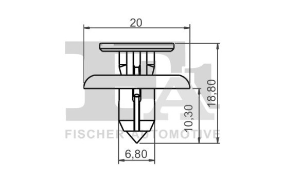 Clip, tira decorativa/protectora, Imagen 2