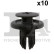 Clip, tira decorativa/protectora