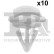 Clip, tira decorativa/protectora