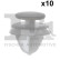 Clip, tira decorativa/protectora