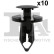 Clip, tira decorativa/protectora