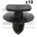 Clip, tira decorativa/protectora