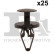 Clip, tira decorativa/protectora