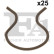 Clip, tira decorativa/protectora