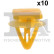 Clip, tira decorativa/protectora