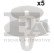 Clip, tira decorativa/protectora