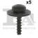 Clip, tira decorativa/protectora