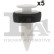 Clip, tira decorativa/protectora