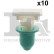 Clip, tira decorativa/protectora