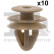 Clip, tira decorativa/protectora