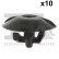 Clip, tira decorativa/protectora