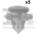 Clip, tira decorativa/protectora