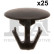Clip, tira decorativa/protectora