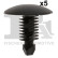 Clip, tira decorativa/protectora