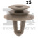 Clip, tira decorativa/protectora