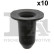 Clip, tira decorativa/protectora