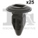 Clip, tira decorativa/protectora