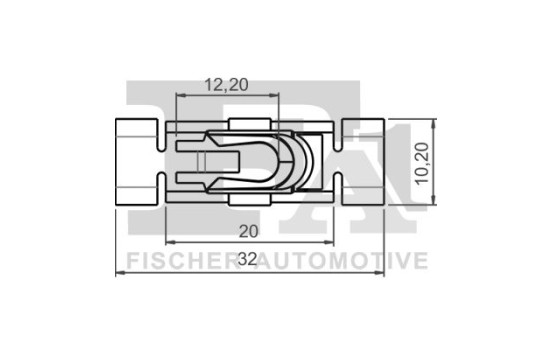 Clip, tira decorativa/protectora, Imagen 2