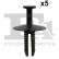 Clip, tira decorativa/protectora