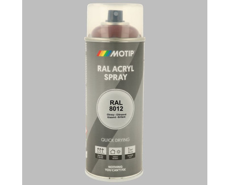 Motip 07031 RAL-8012 Marrón rojizo