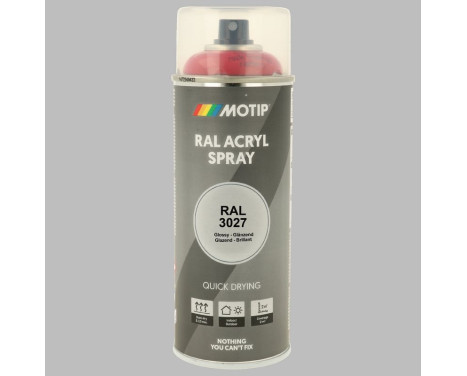 Motip 07092 RAL-3027 Rojo Frambuesa